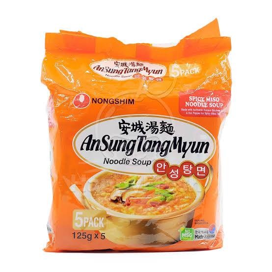 

Nongshim Angsung Tangmyum Soup Noodle Halal Mui 1 Pak Isi 5 Pcs Gratis Ongkir