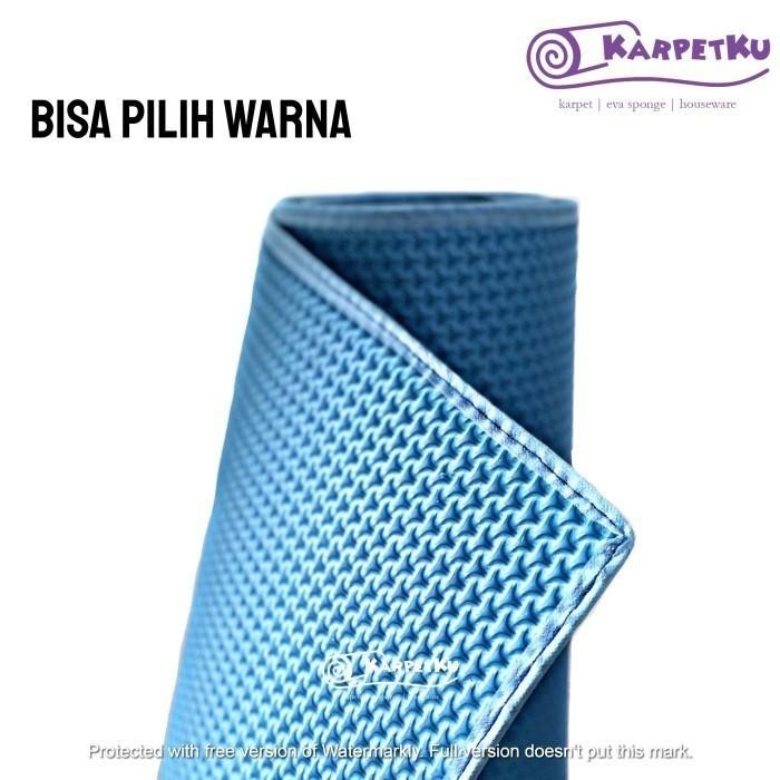 [GARFIELD MAT] Karpet / Tikar Lantai Plastik Spon Eva - BINTIK TIMBUL
