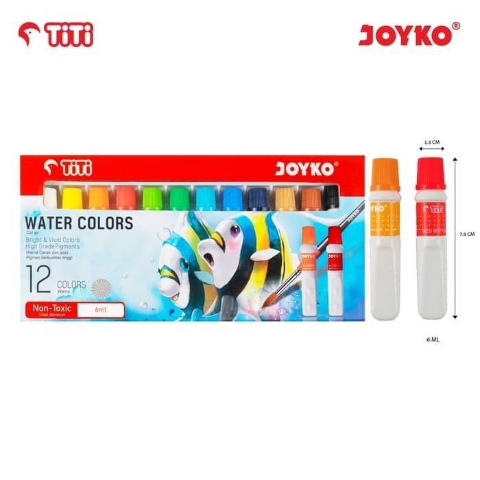 

Water Color Cat Air TiTi WAC6ML12 Warna Colors