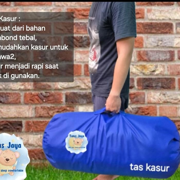 Kasur Lantai Bulu Rasfur Tebal 2 Bantal