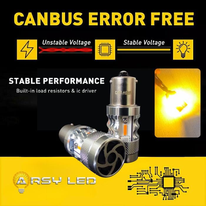 ARSYLED Lampu Sein Innova Zenix Reborn LED Mobil T20 HYPERLOOP