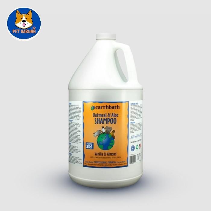 Earthbath Oatmeal & Aloe Dog Shampoo - Shampoo Anjing