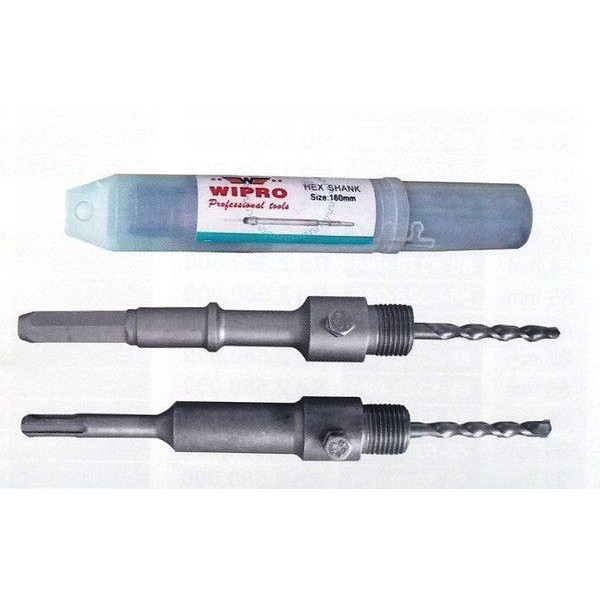 Penyambung Hole Saw Beton - Hex Shank Size 200 Mm - Wipro