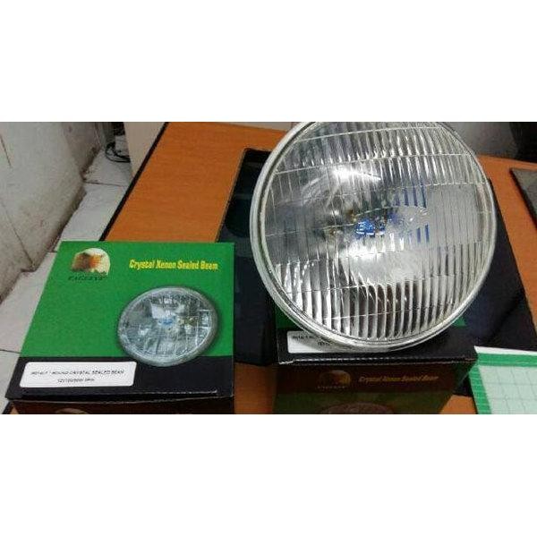 Sealed beam 7 inch merk eagle 6024 7 Round 24v 100/90watt 3pin