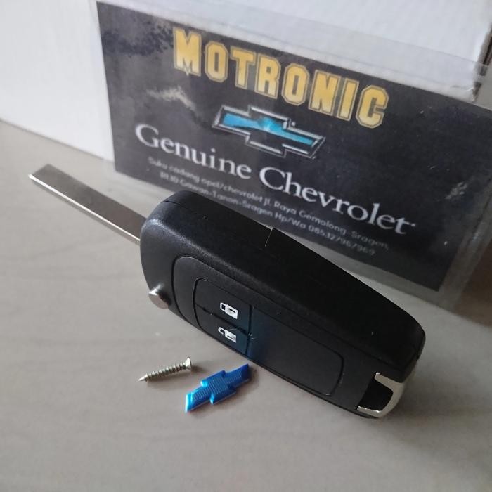 Flip Key Casing Cover Kunci Chevrolet Spin Aveo Sonic Trax Orlando