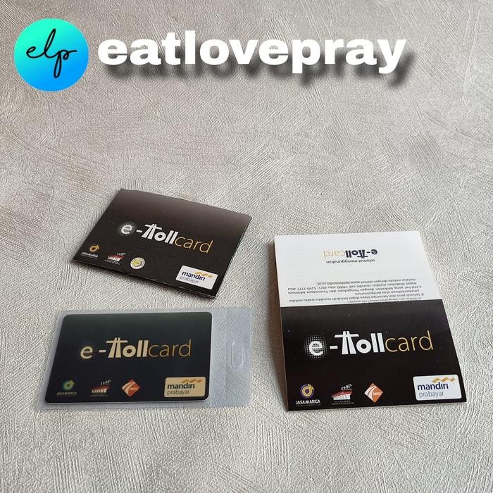 [Allthebest] KARTU eToll ORIGINAL MANDIRI KLASIK LANGKA RARE/ E MONEY E TOLL