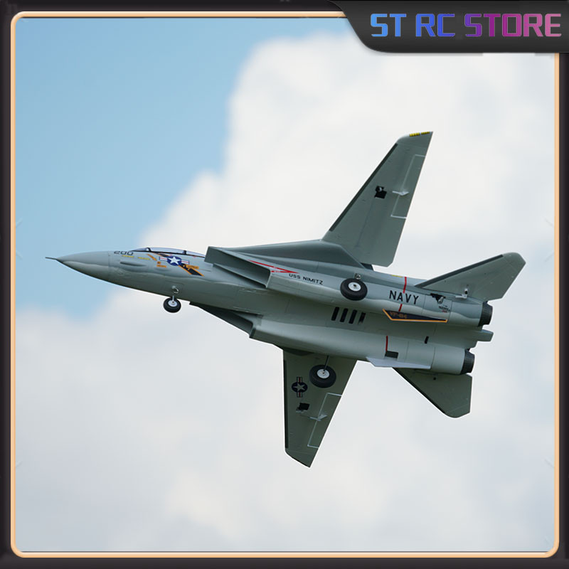 New Rc Xfly 40Mmedf Jet F-14 Twin-Engine Ducted Fighter Electric Model Fixed-Wing Aircraft Pnp High