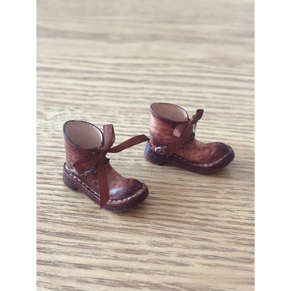 Ob24 Blythe Shoes Nostalgic retro style Boots Licca Shoes For Ymy, Licca Azones Ob24 Ob22 Doll
