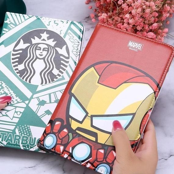 (Allthebest) Realme Pad Mini 8.7 2022 Rotary 360 Motif Super Hero Flip Cover Case