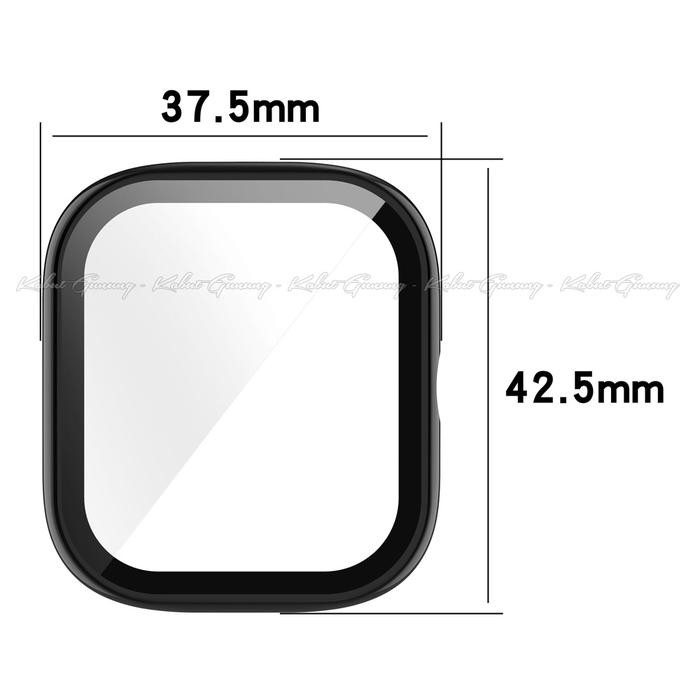 (Allthebest) PC Hard Case For AMAZFIT BIP U BIP U PRO Case Cover With Tempered Glas