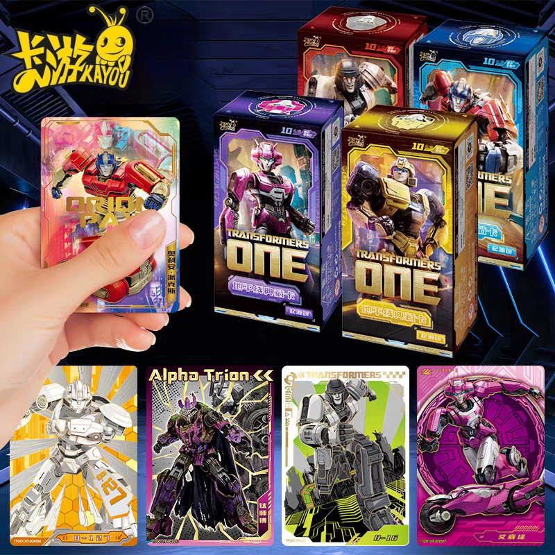 Kayou Transformers One Card Optimus Prime Anime Character Peripheral Cards Limited Edition Card