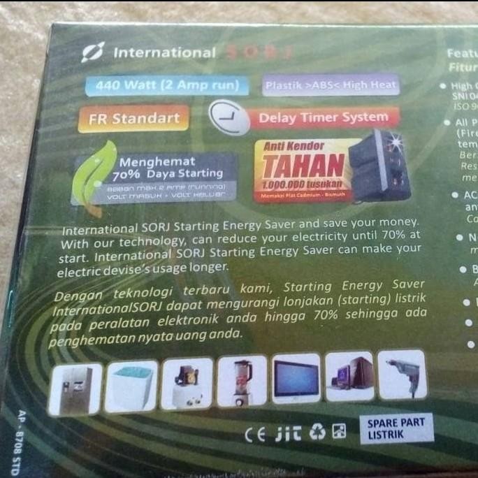 [Allthebest] Penghemat Listrik Soft Start Anti Jeglek 440W International SORJ SNI