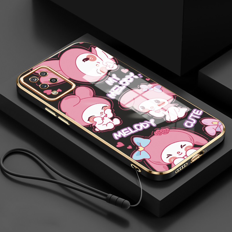 Casing Untuk Samsung Galaxy A12 4G A12 5G M12 F12 Case Casing Kelinci telinga silikon tahan HP Softc