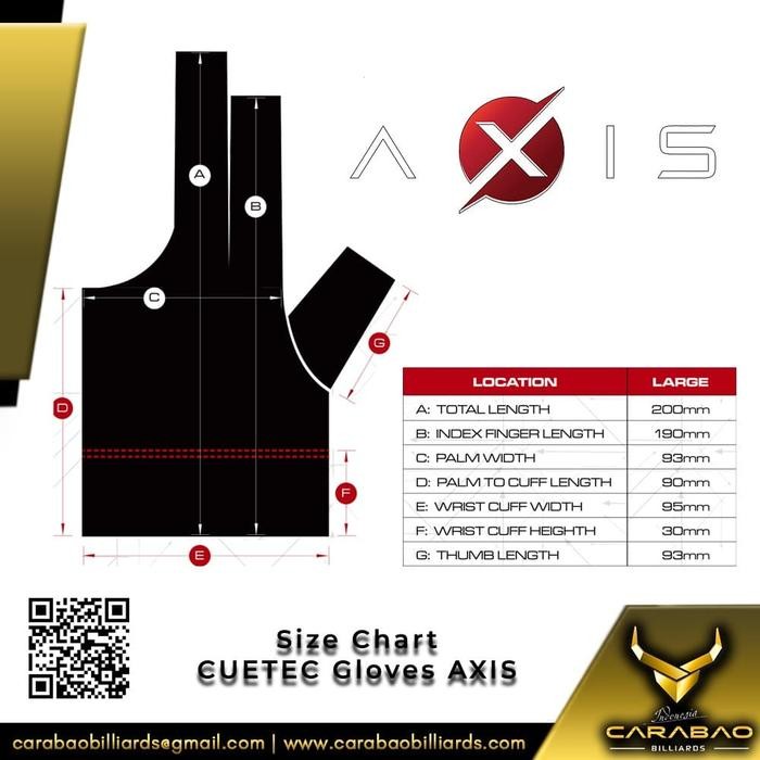 (Allthebest) Cuetec Glove Axis