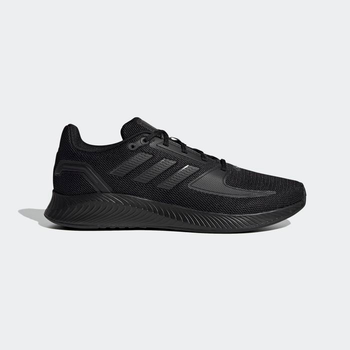 (Allthebest) ADIDAS RUNNING Sepatu Run Falcon 2.0 Pria Hitam G58096
