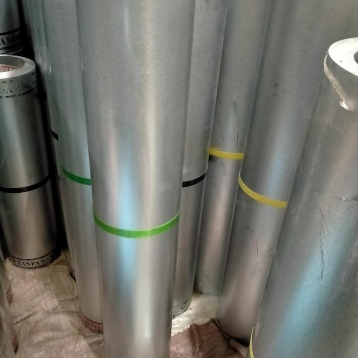 Seng Talang Galvalum/Seng Plat Galvalum Tinggi 90 cm Tebal 0,2mm/ mter *