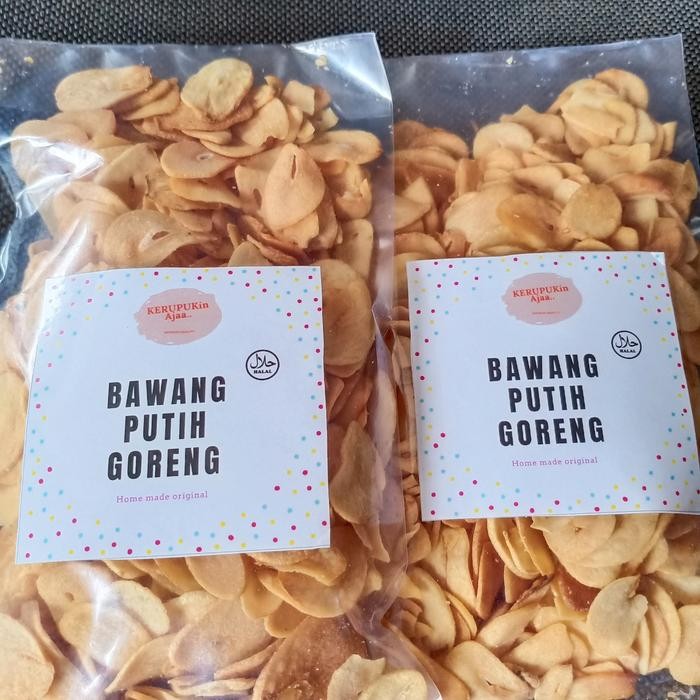 

New bawang putih goreng