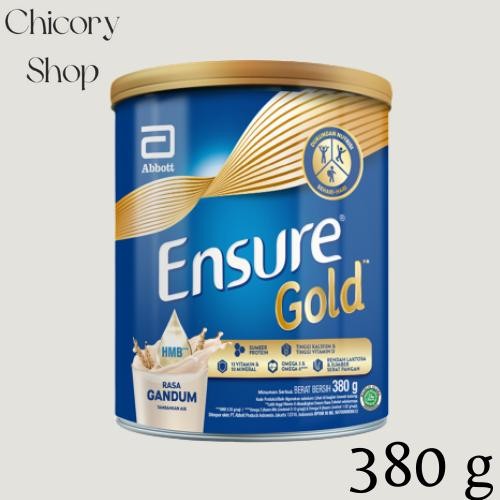 

PREMIUM Ensure Gold Susu Bubuk Nutrisi Dewasa Gandum / Vanilla / Coklat 380 g