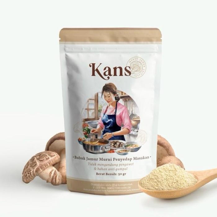 

PREMIUM Ready Siap Kirim!!! Kans Bubuk Jamur Murni Penyedap Masakan
