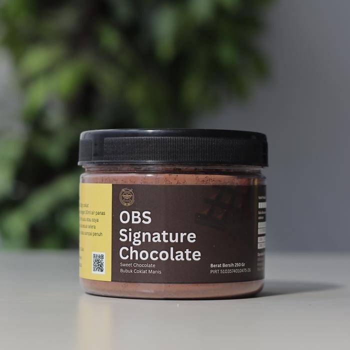 

PREMIUM Bubuk Minuman CHOCOLATE Powder Signature Chocolate OBS Coklat