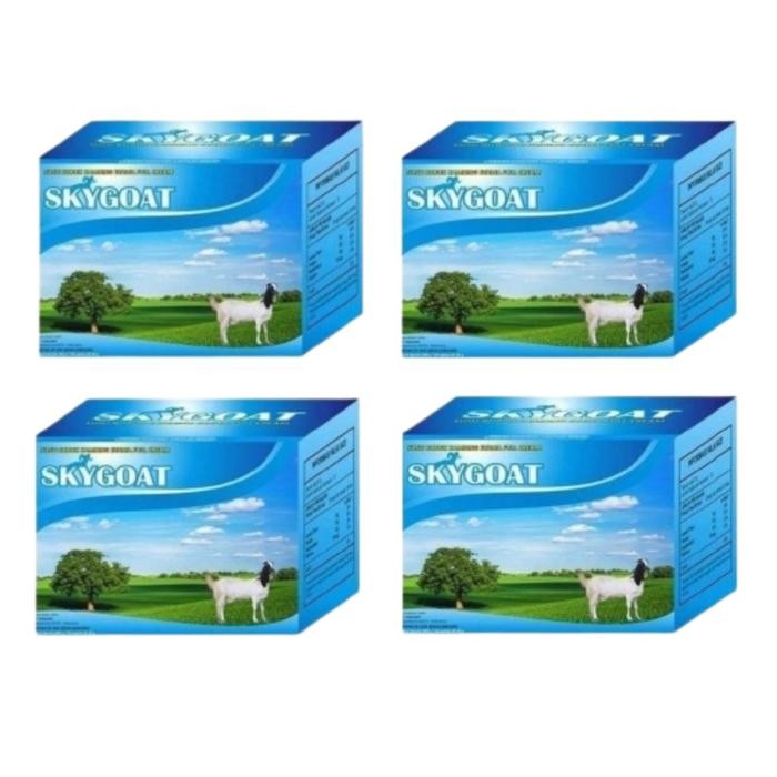 

PREMIUM ( PAKET 4 BOX ) Susu Kambung Etawa Bubuk SKYGOAT BPOM Rasa Original Kambing Dairy Milk