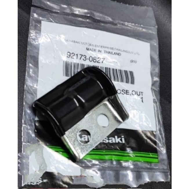 PREMIUM KLEM CLAMP BREKET SELANG REM DEPAN KLX BAGIAN LUAR KAWASAKI 92173-0827