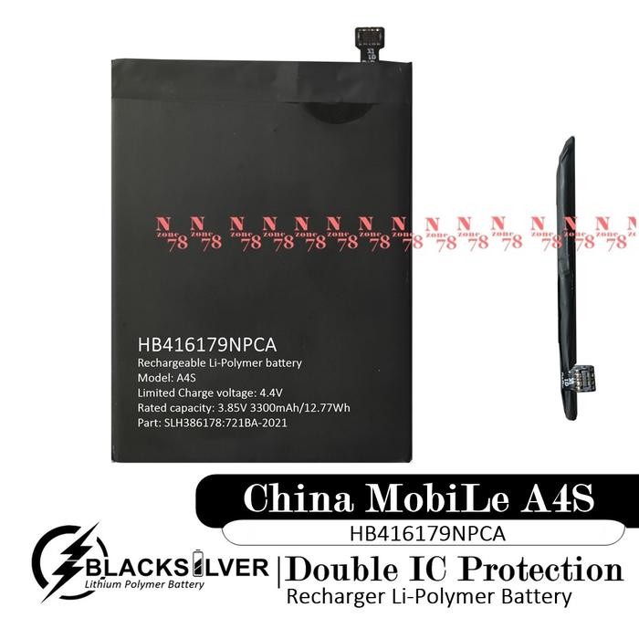 Baterai China Mobile A4S HB416179NPCA Double IC Protection