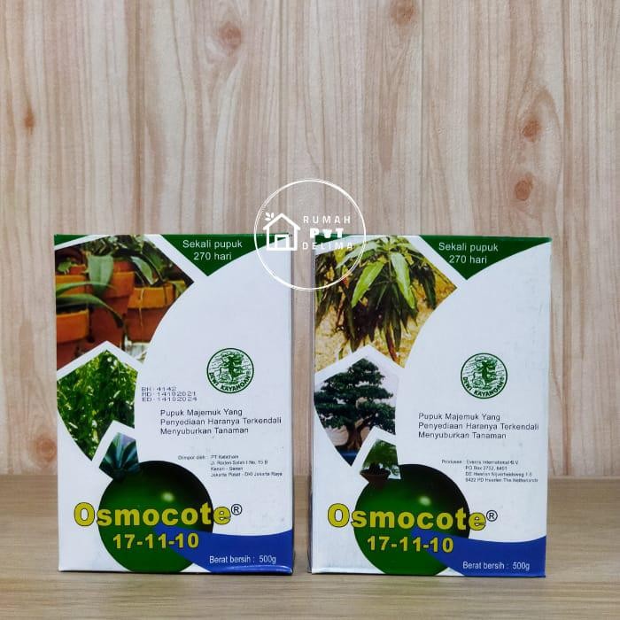 Pupuk Osmocote 17 11 10 500 Gram- Decastar Daun