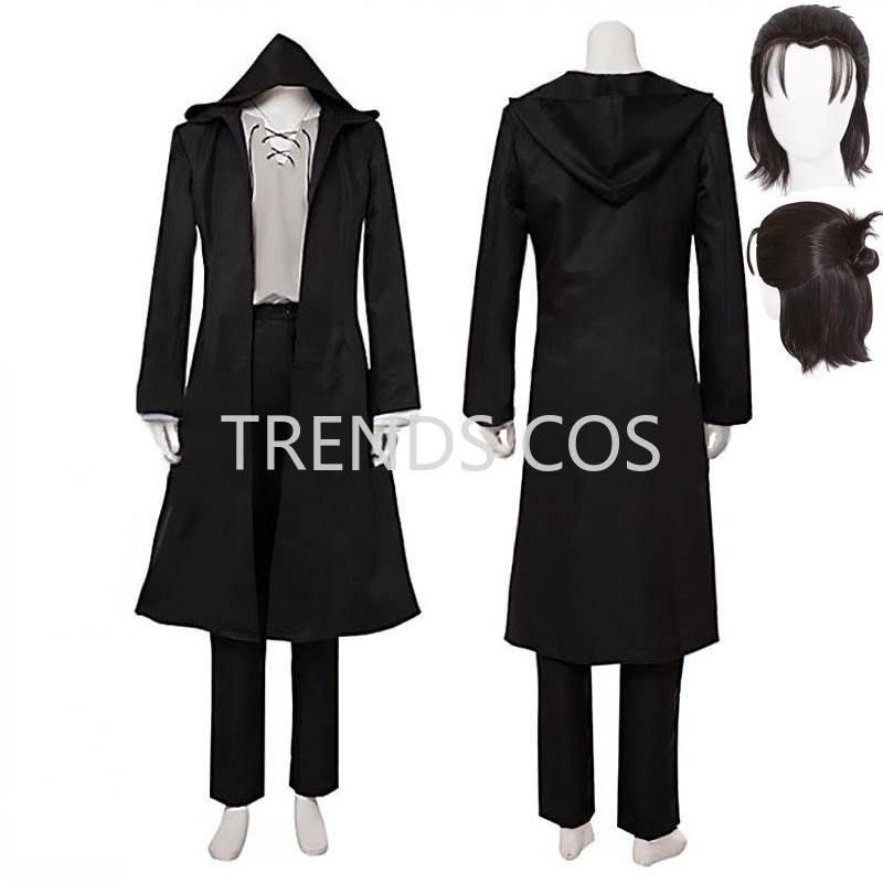 Cosplay Anime Eren Jaeger Cosplay Costume Final Season Eren Yeager Costumes Wig Full Set Halloween