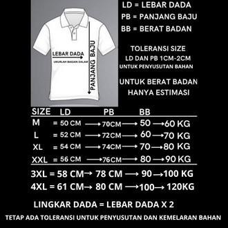 Kaos Kerah Polo Shirt Dry Fit Pria Putih Atasan Olahraga Golf PM004