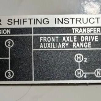 GEAR SHIFTING FJ 40 3 SPEED HARDTOP