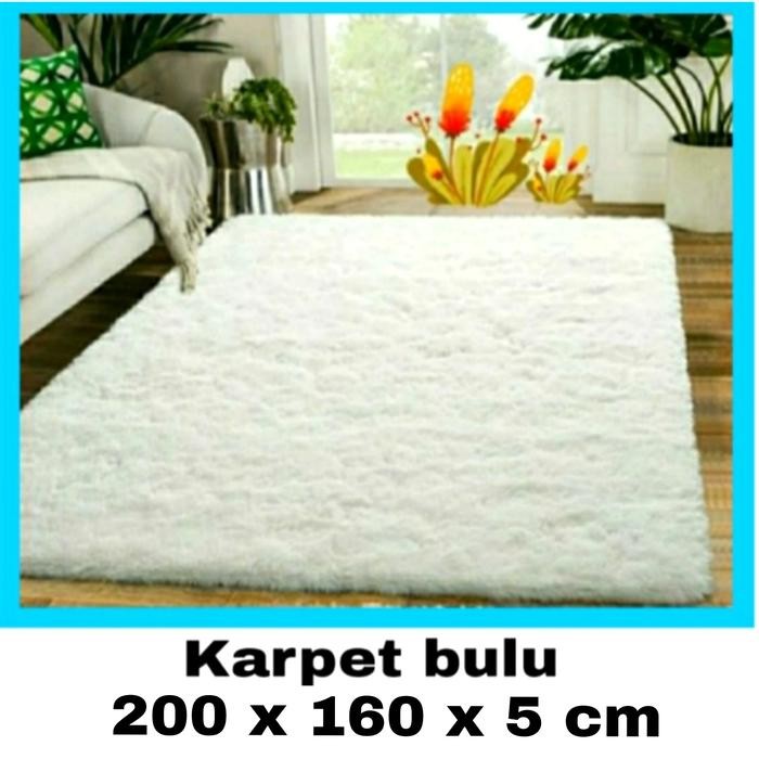 Karpet bulu rasfur, 150 x 200 cm