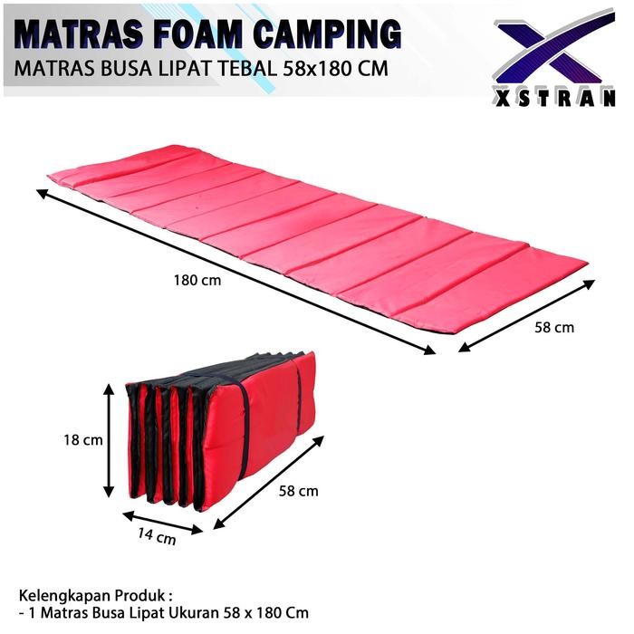 StokTerbatas Matras foam lipat kasur cam busa tebal tikar tidur busa
