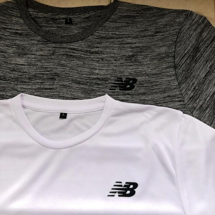 T-Shirt Olahraga Pria Wanita / Baju Olahraga Bahan Dry Fit NB01