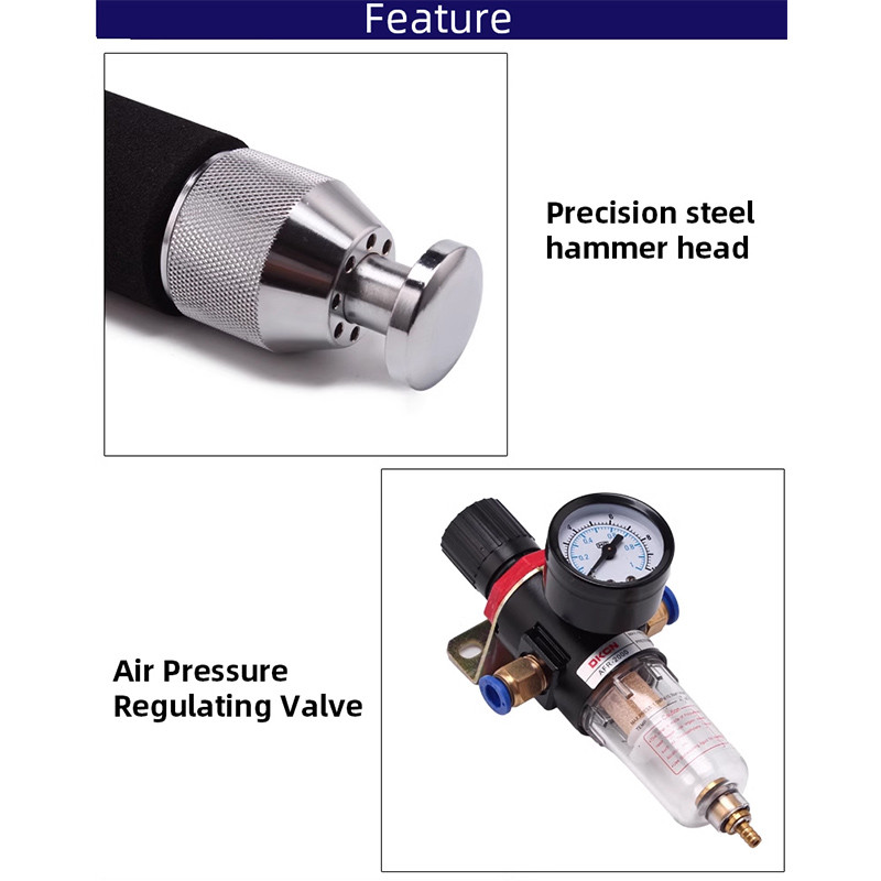 Pneumatic Hammering Machine Air Hammer Mini Straight Pneumatic Hammer Shoe Hammer Leather Bags Hamme