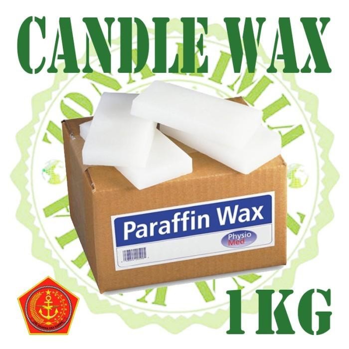 Candle Wax Parafin 1kg / Parapin Bahan Bakar Padat LILIN PARAFIN WAX