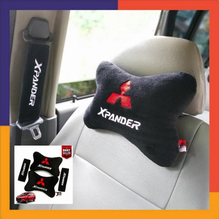 Bantal Mobil Xpander sport/Bantal Sandaran Kepala/Batal Jok Mobil