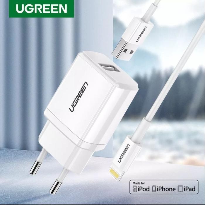 (Expert) Ugreen Charger 10.5 Watt Support for IPhone 11 8 6 7 Plus X XR XS XR