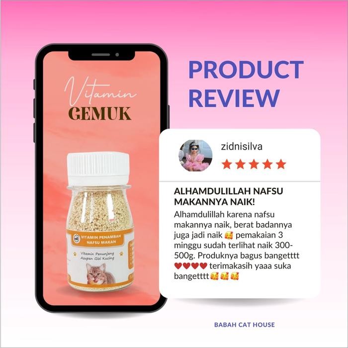 Vitamin Gemuk Kucing Penambah Nafsu Makan Anjing Obat Penggemuk Untuk Fitamin Anak Cat Kitten Hamil