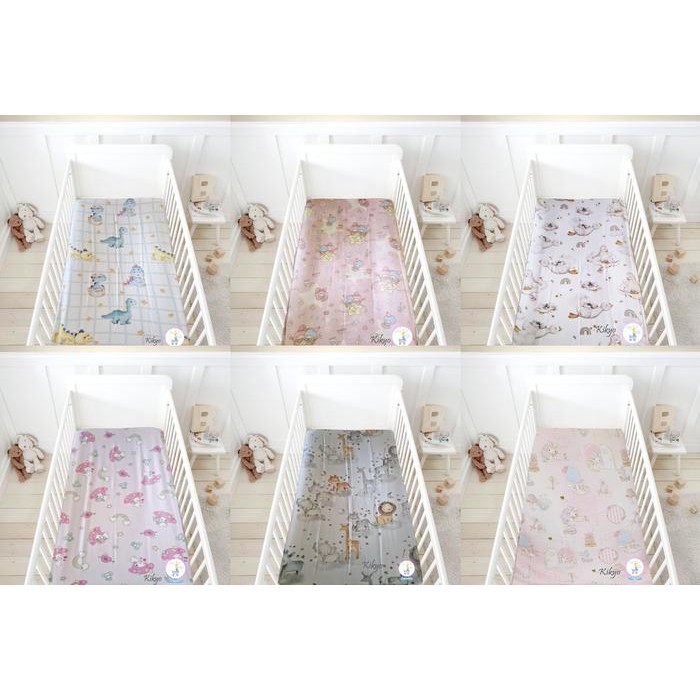 Sprei tensel bayi / sprei bayi tensel / sprei kasur bayi