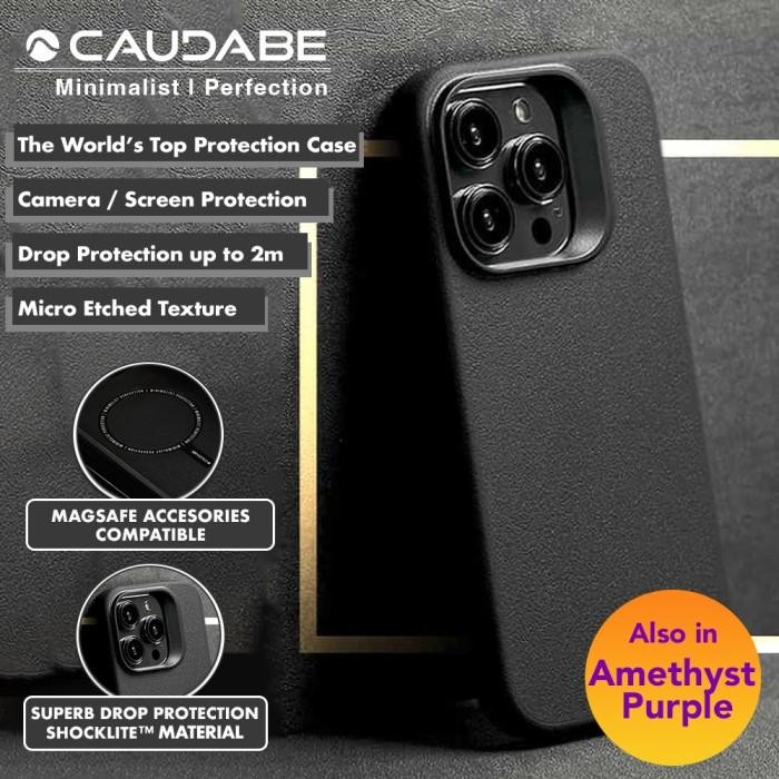 Original Caudabe Synthesis Magsafe Compatible With Iphone 14 Pro Max / 14 Pro Casing Original