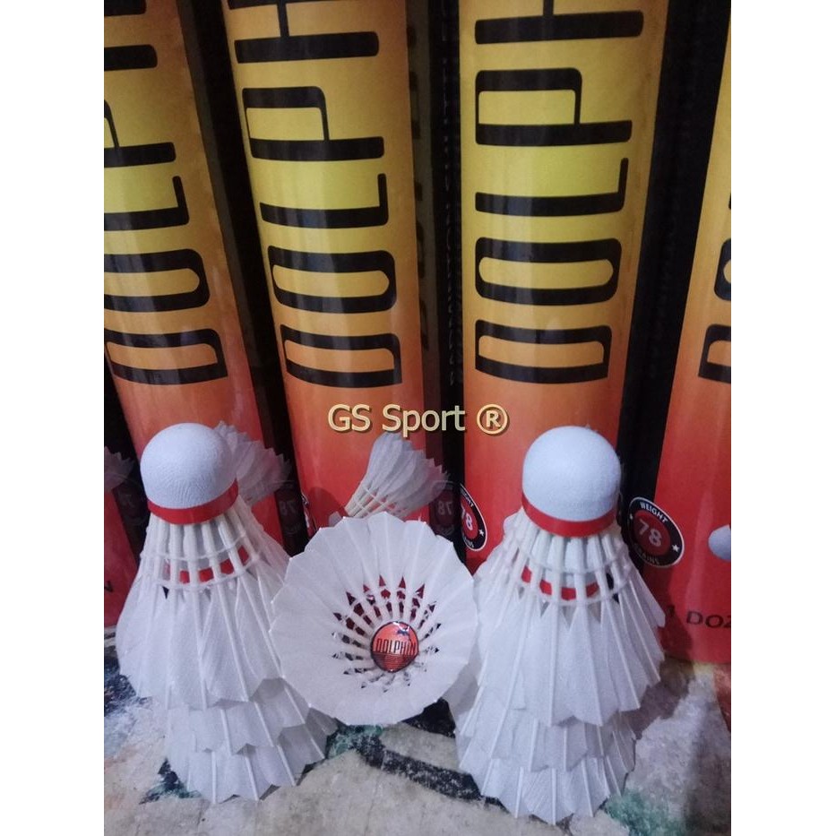 Shuttlecock Dolphin Merah #Gratisongkir
