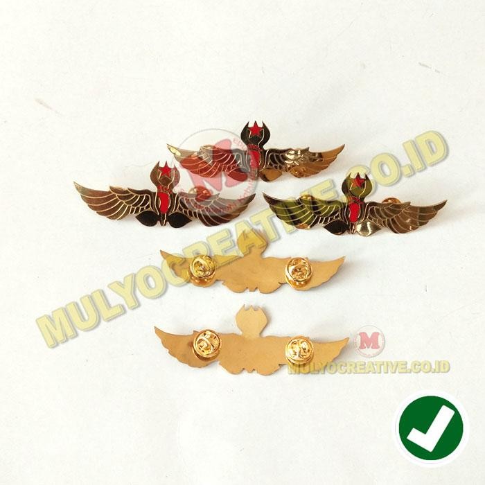 

Wing Tapak Merah Atribut Pramuka Bahan Logam Kuningan PREMIUM