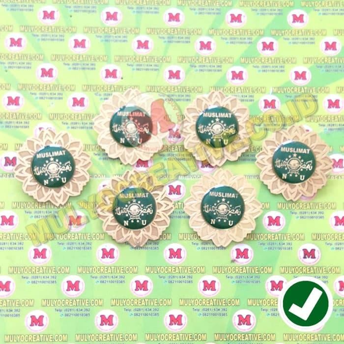 

Pin Muslimat NU - Lencana Model Bunga PREMIUM