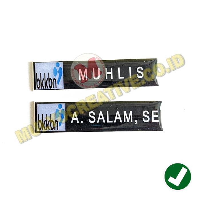 

Name Tag Karyawan Papan Nama Dada Atribut Kerja PREMIUM