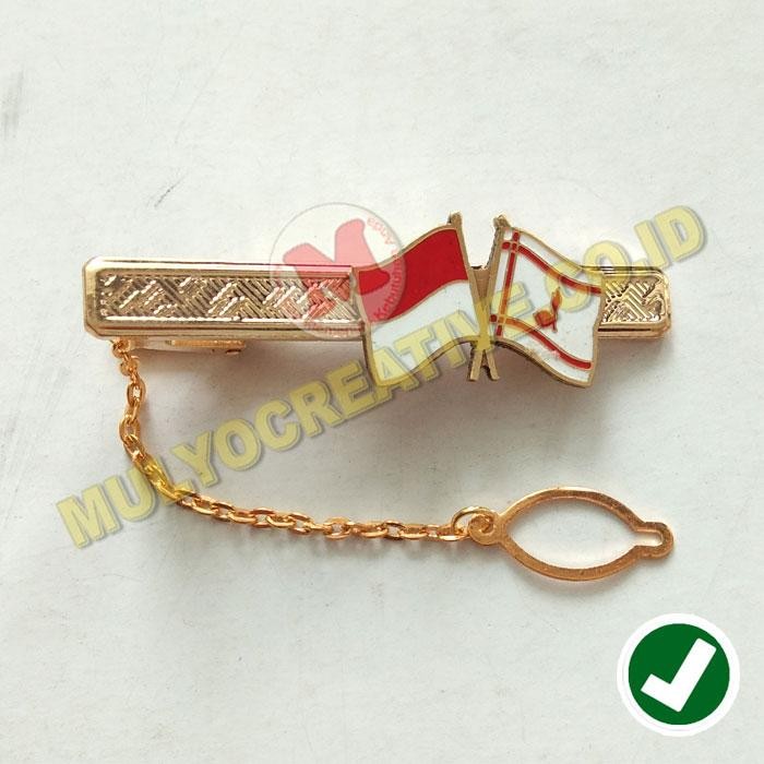 

Jepit Dasi - Jepit Dasi Bendera Merah Putih Pramuka PREMIUM
