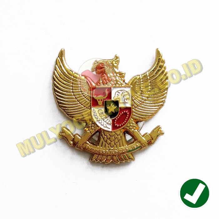 

Pin Garuda Ukuran 3 Cm - Lencana Pin Burung Garuda Atribut Paskibra PREMIUM