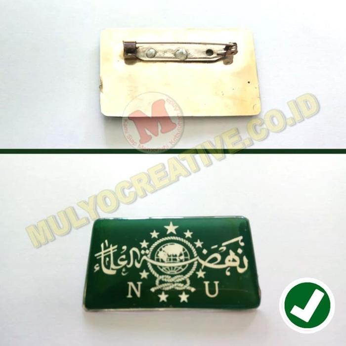 

Pin Logo Muslimat NU - Bentuk Persegi Panjang - Lencana Emblem PREMIUM