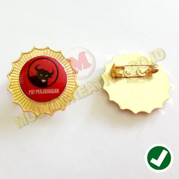 

Pin PDI - Partai PDI Perjuangan - Bros Badge PDIP PREMIUM