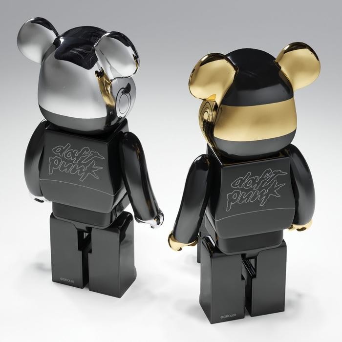 Pajangan Patung Karakter Daft Punk/ Bearbrick Figure 400% EB Home 2584